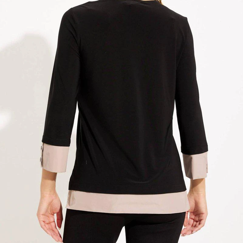 Joseph Ribkoff Zip Detail Top 2