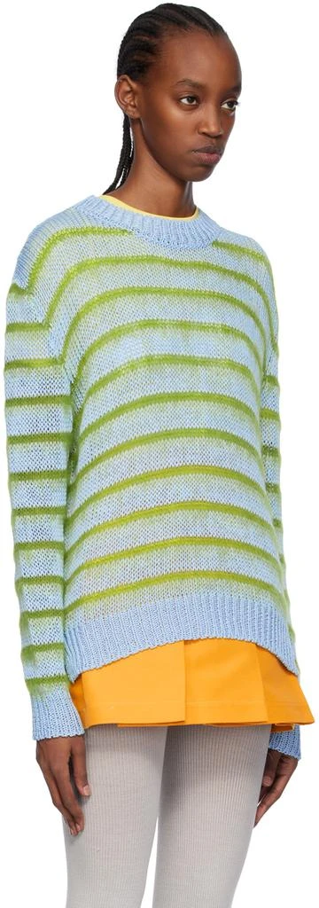 Marni Blue & Green Striped Sweater 2