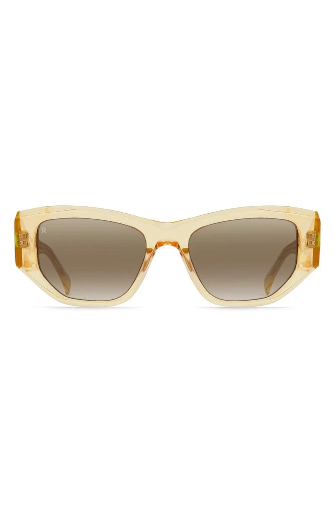 RAEN Ynez 54mm Mirrored Square Sunglasses 1