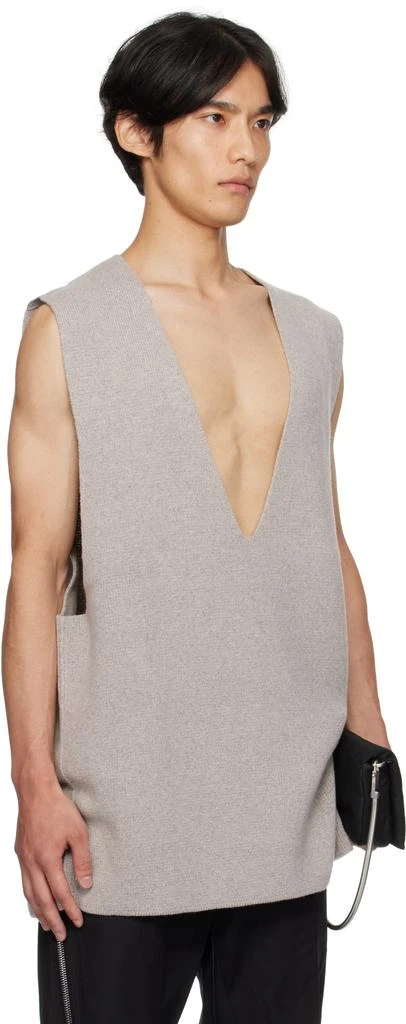 Rick Owens Off-White Concordians V Tank Sweater Vest 2