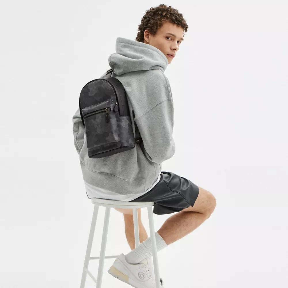 Coach West Pack In Signature Camo Print 2