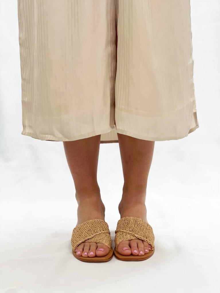 Band of Gypsies Women's Viola Woven Sandal In Natural