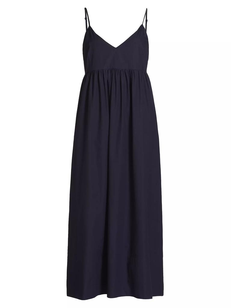 Jenni Kayne Cove Cotton V-Neck Maxi Dress