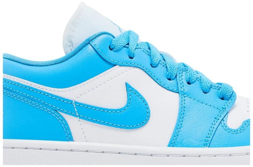 Jordan 1 Low White Gum Light Brown Dark Powder Blue (Women's) 3