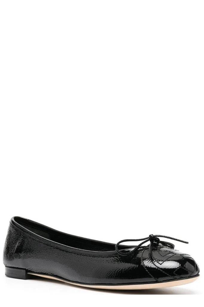 Gucci Gucci High Shine Bow Ballet Flats 2