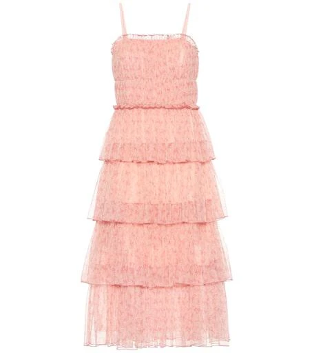 Jonathan Simkhai Harlyn floral tulle midi dress 1