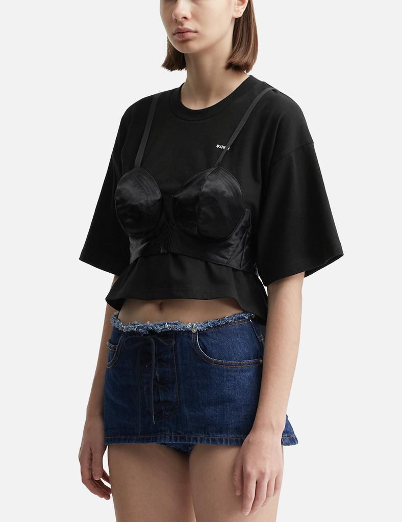 pushBUTTON Bra T-shirt