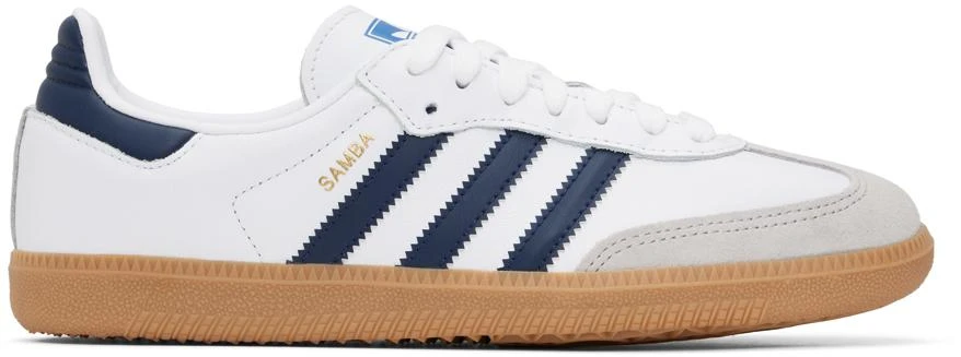 Adidas White Samba OG Sneakers 1