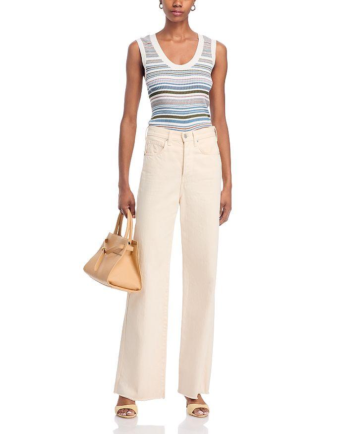 VERONICA BEARD Ezinna Stripe Knit Tank