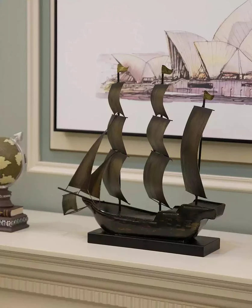 Vintiquewise Nautical Home Decor Sailboat Centerpiece Ship Decor Desktop Decoration 5