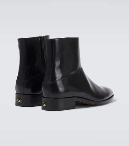 Valentino VLogo leather ankle boots 6