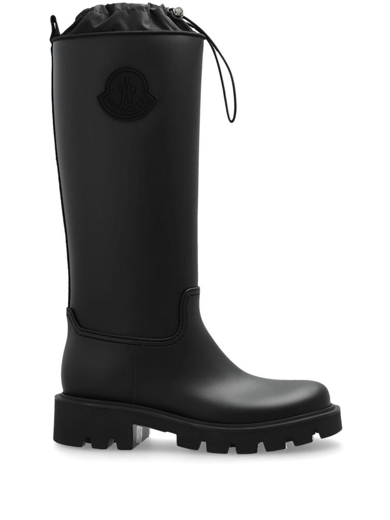MONCLERモンクレールMisty Logo Round Toe Rain Bootsブーツ Moncler Moncler Misty Round-Toe Rain Boots - Rain Boots