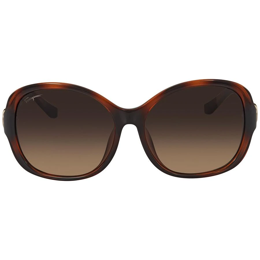 Salvatore Ferragamo Salvatore Ferragamo Brown Gradient Butterfly Sunglasses SF744SLA 214 59 1