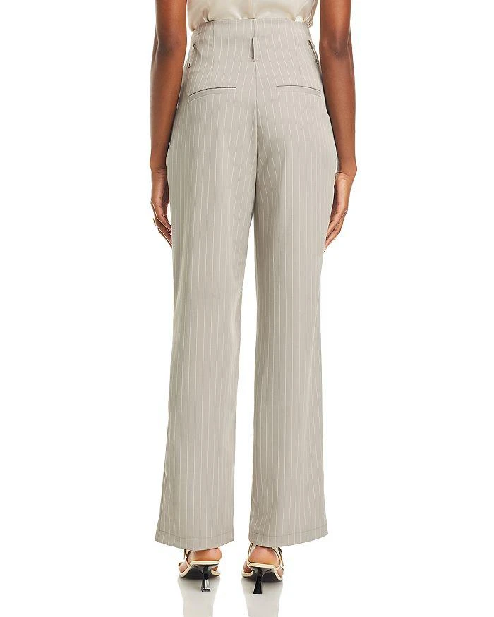 Vero Moda Wendy Pleated High Rise Straight Pants 3