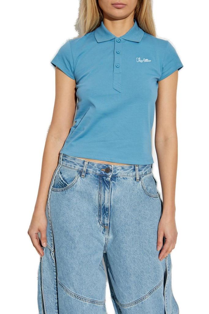 The Attico The Attico Logo Embroidered T-Shirt