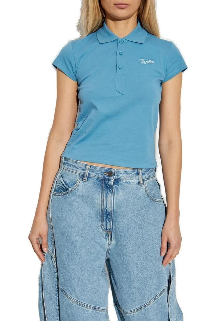 The Attico The Attico Logo Embroidered T-Shirt 2