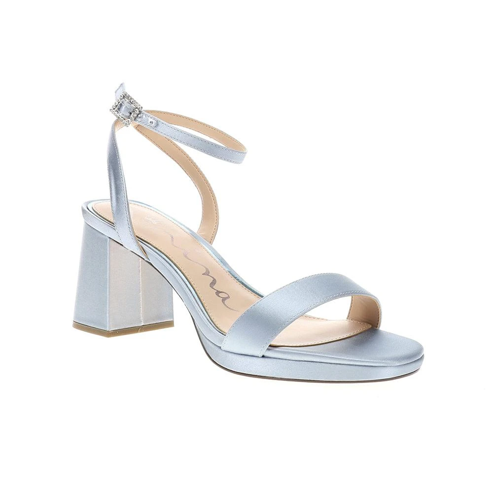 Nina Bergen Block Heel Ankle Strap Platform Sandals 2