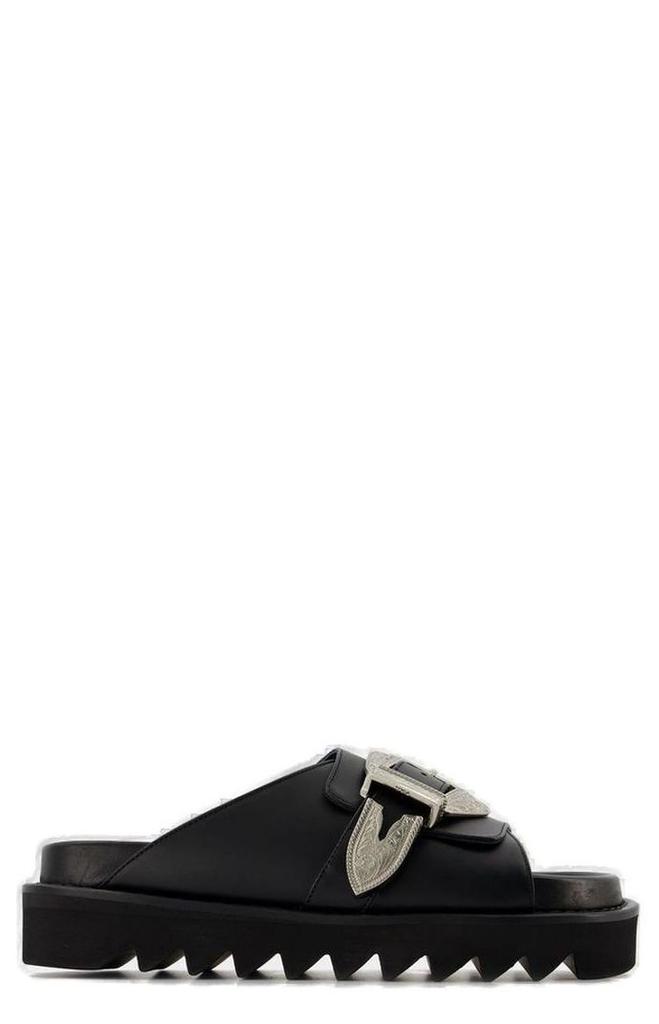 TOGA PULLA Western Buckle フラットサンダル セール51%OFF】トーガ プルラ TOGA PULLA TOGA PULLA サンダル