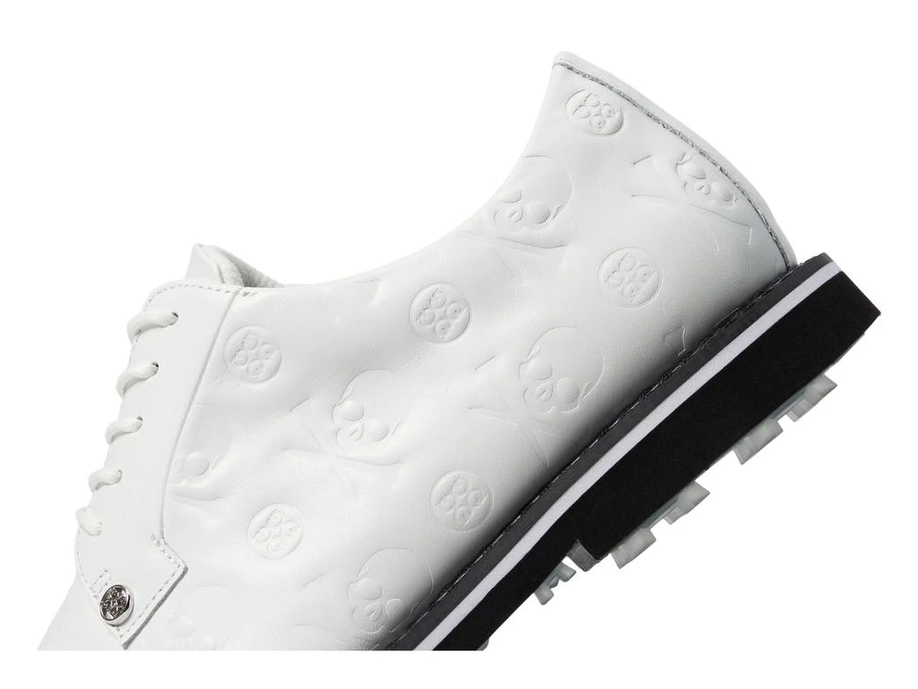 GFORE Gallivanter Debossed Skull & Ts Leather Golf Shoes 5