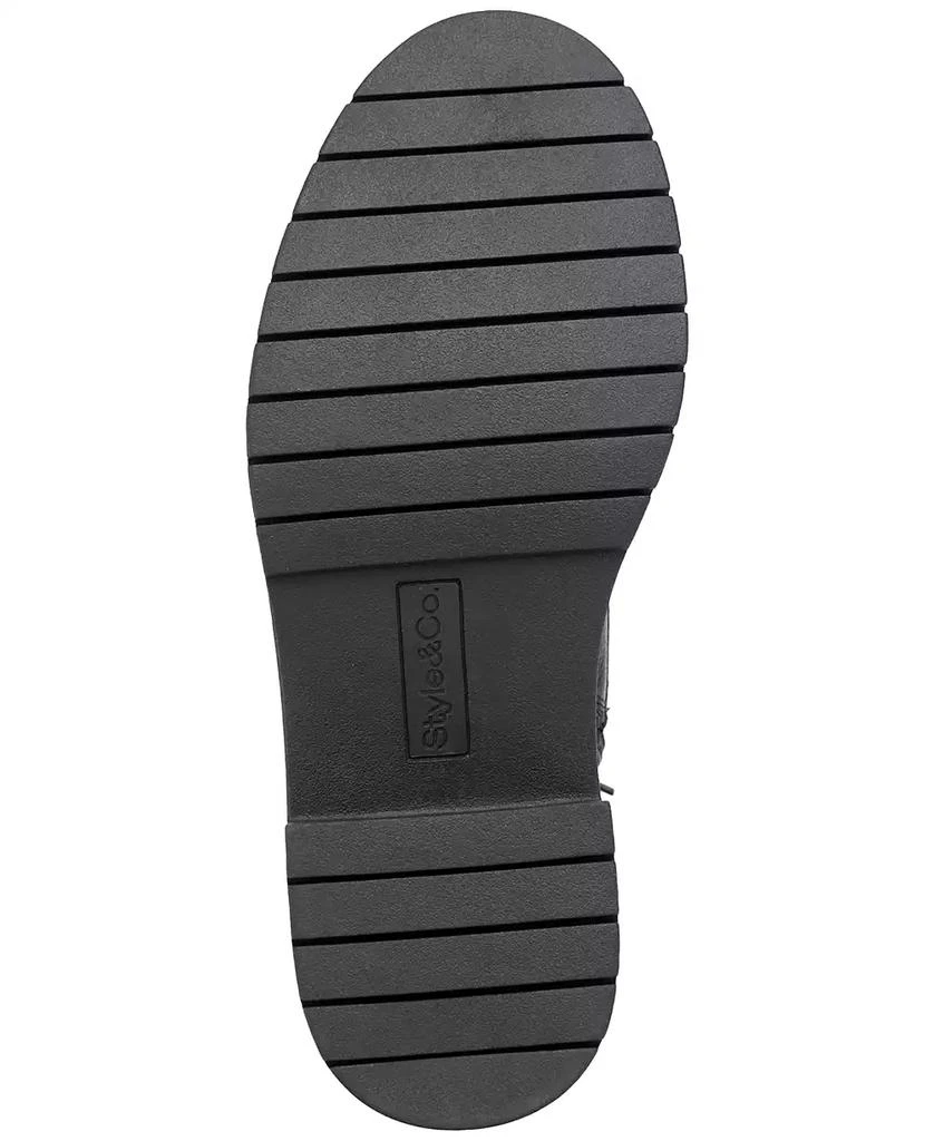 Style & Co Women's Zaharaa Platform Lace-Up Boots, Created for Macy's 8