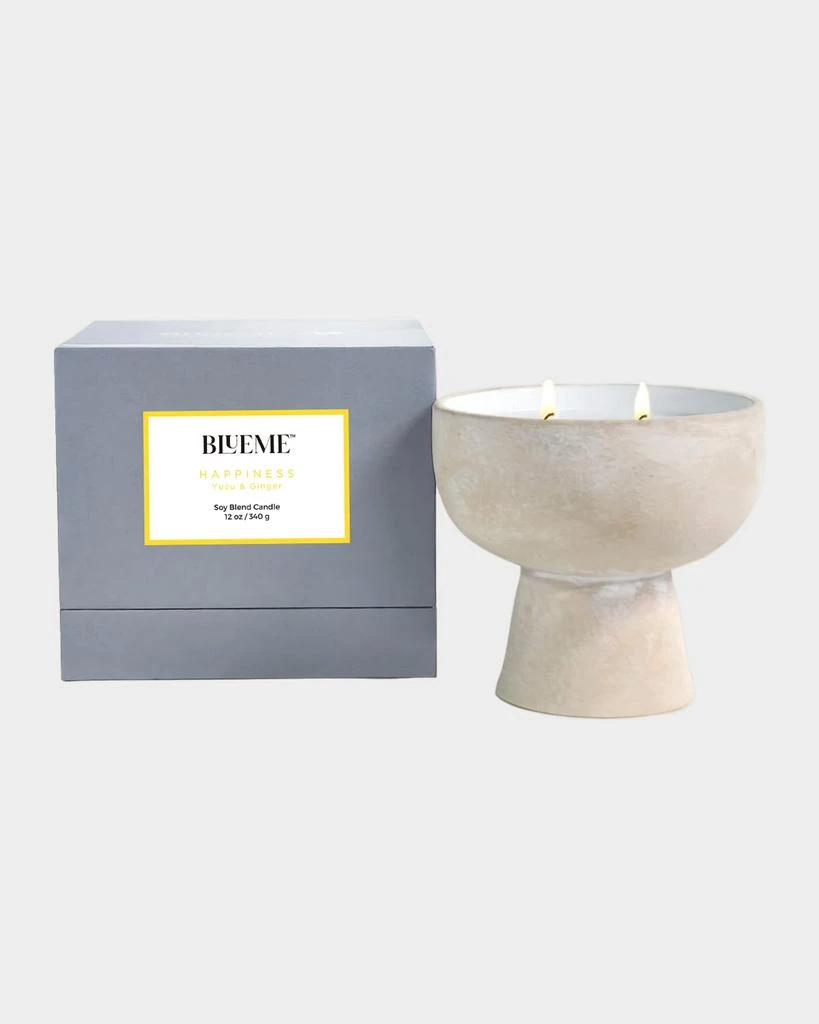 Blueme Happiness Medium Candle - Yuzu 
Ginger