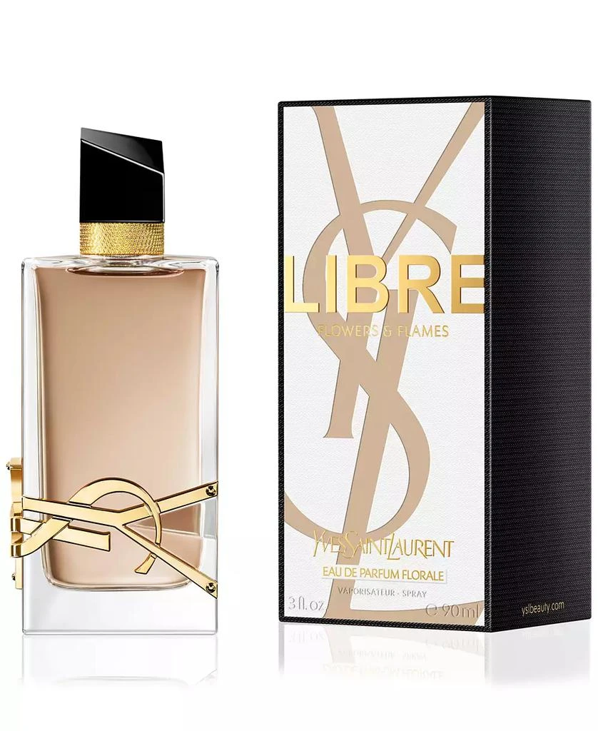 Yves Saint Laurent Libre Flowers & Flames Eau de Parfum Florale, 3 oz. 2
