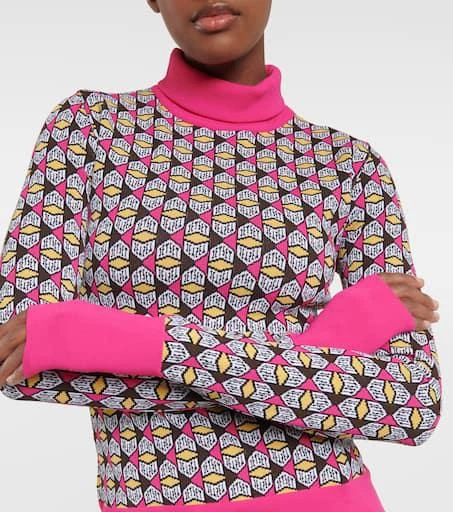 Jet Set Logo turtleneck sweater 5