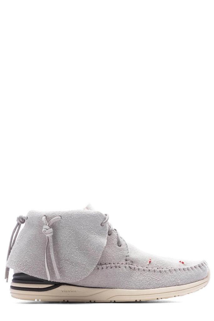 Shop Visvim FBT Lhamo Folk Lace-Up Boots on Sale at