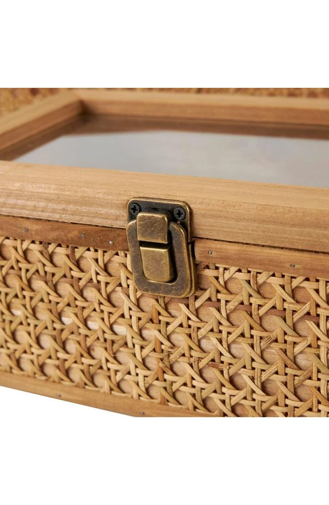 UMA Contemporary Set of 2 Natural Rattan Boxes 7