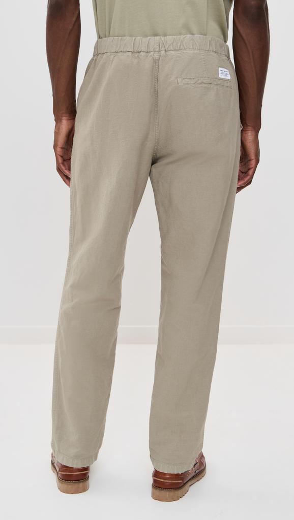 Norse Projects Ezra Relaxed Cotton Linen Trousers