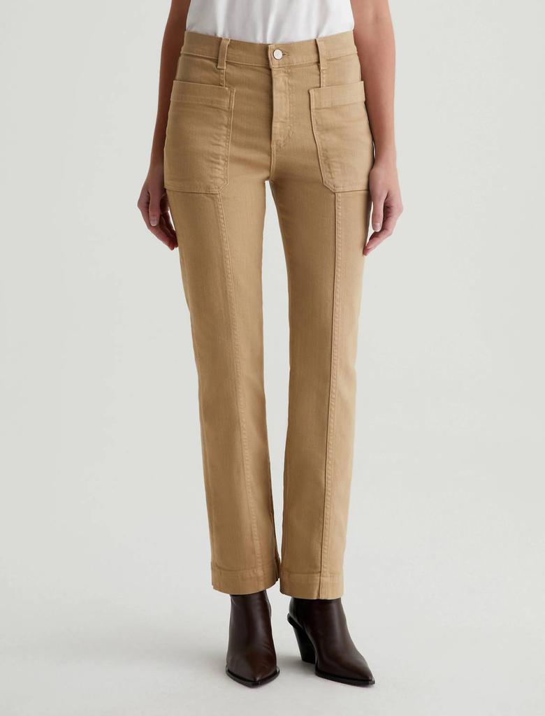 AG Jeans Ag Jeans - Lila Mid-rise Utility Straight Jeans