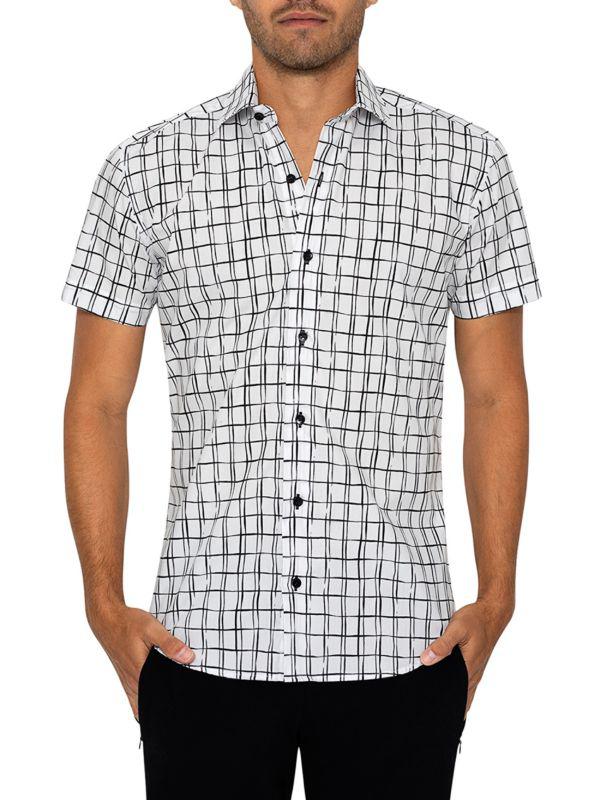 Bertigo Check Short Sleeve Shirt