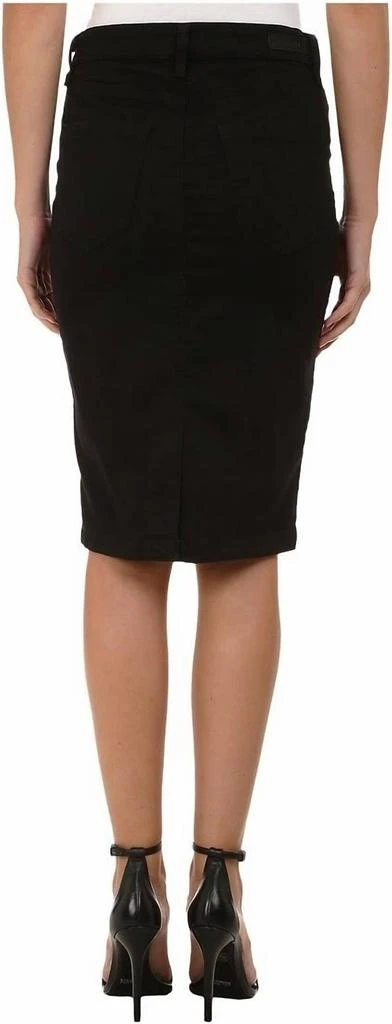 Blank NYC Women's Pencil Knee Length Skirt In Nightchild 2