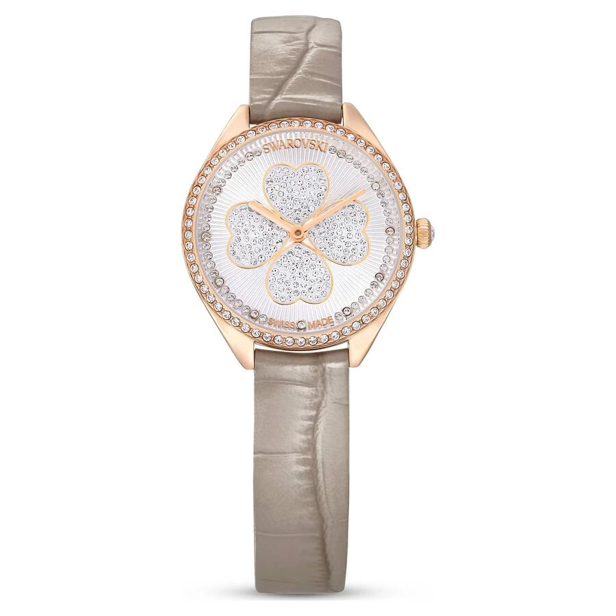 Swarovski Attract Quartz Crystal Silver Dial Ladies Watch 5653350 1
