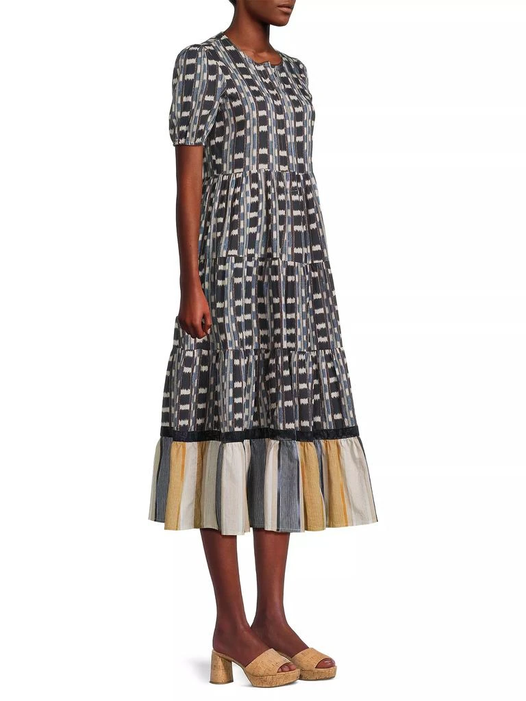 Ro's Garden Daphne Cotton Midi-Dress 4