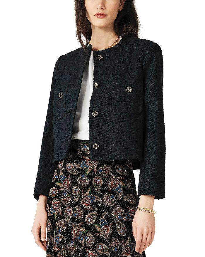 ba&sh Meredith Cropped Boxy Jacket