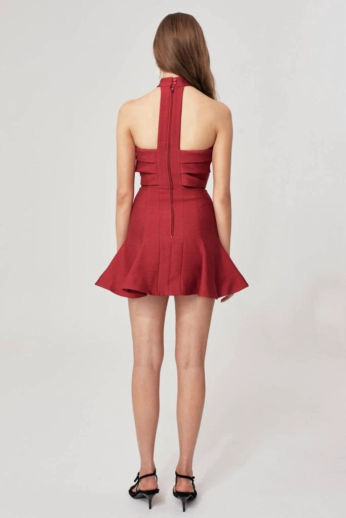 Cameo Each Other Mini Dress In Berry 3
