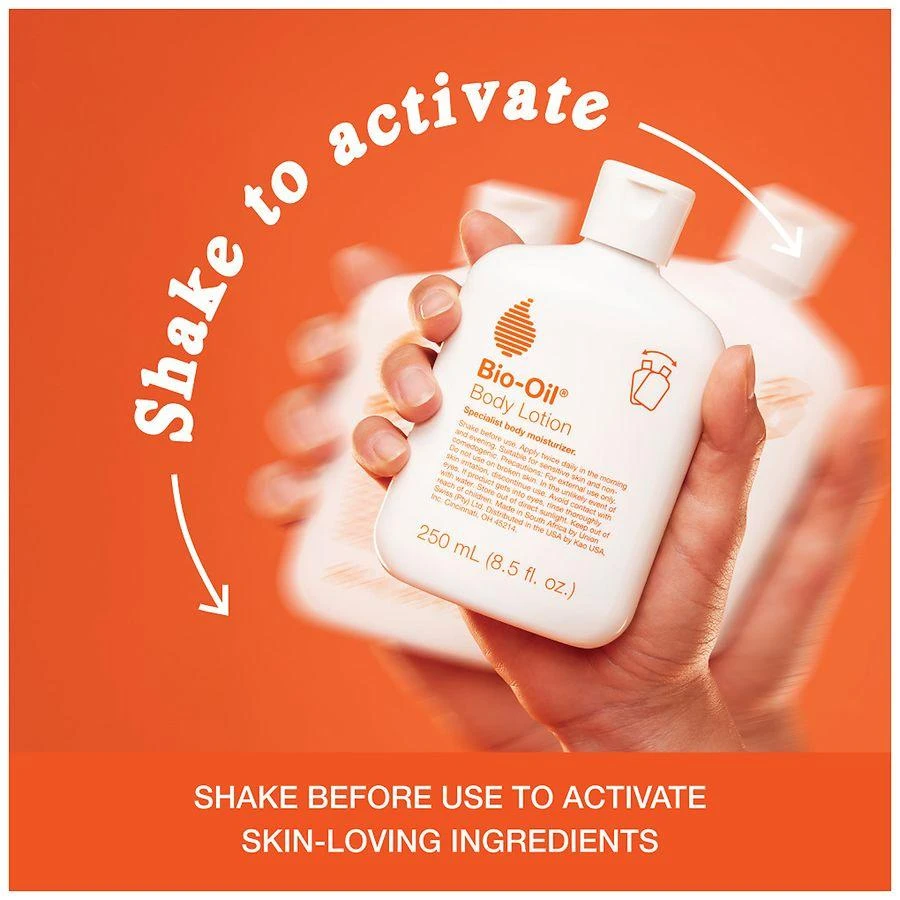 Bio-Oil Body Lotion, Ultralight High-Oil Hydration, with Shea Oil and Hyaluronic Acid Unscented 5