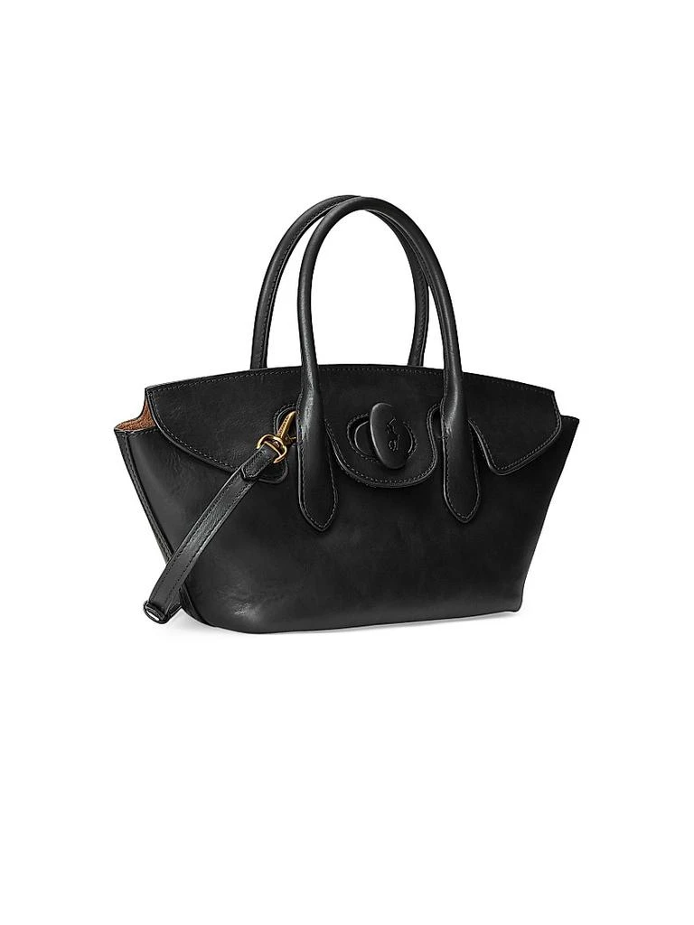 Ralph Lauren East-West Leather Satchel 5