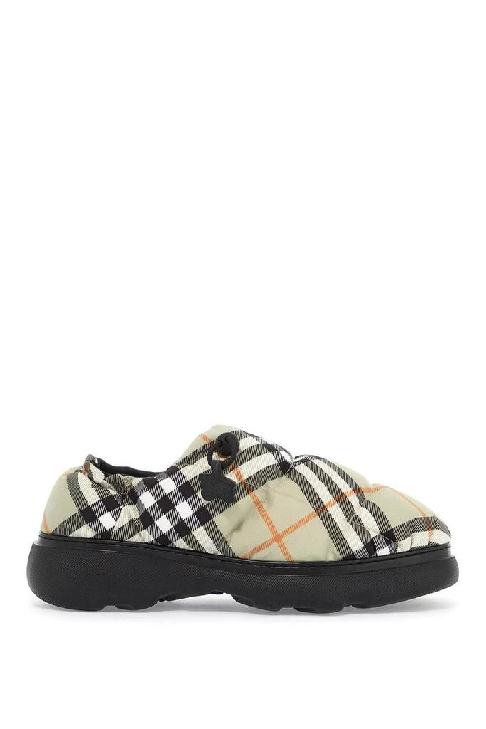 Burberry Nylon Check Mules Pillow For 1