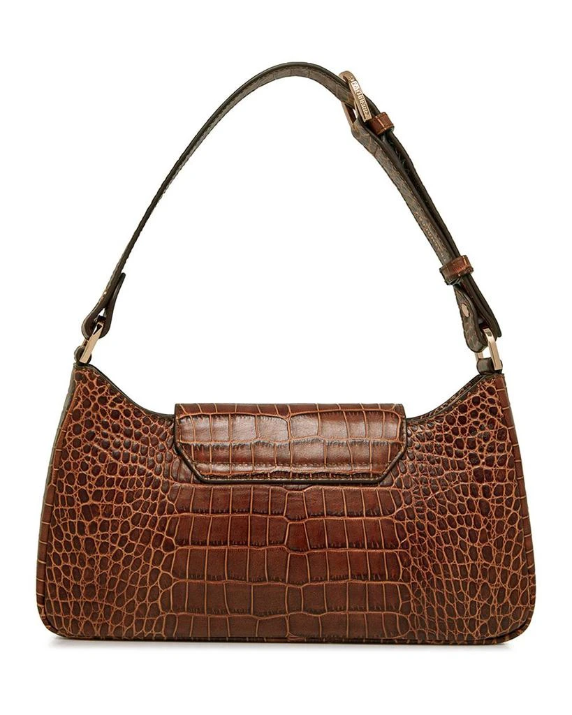 Strathberry Multrees Omni Zipped Soft Embossed Croc Shoulder Bag 7