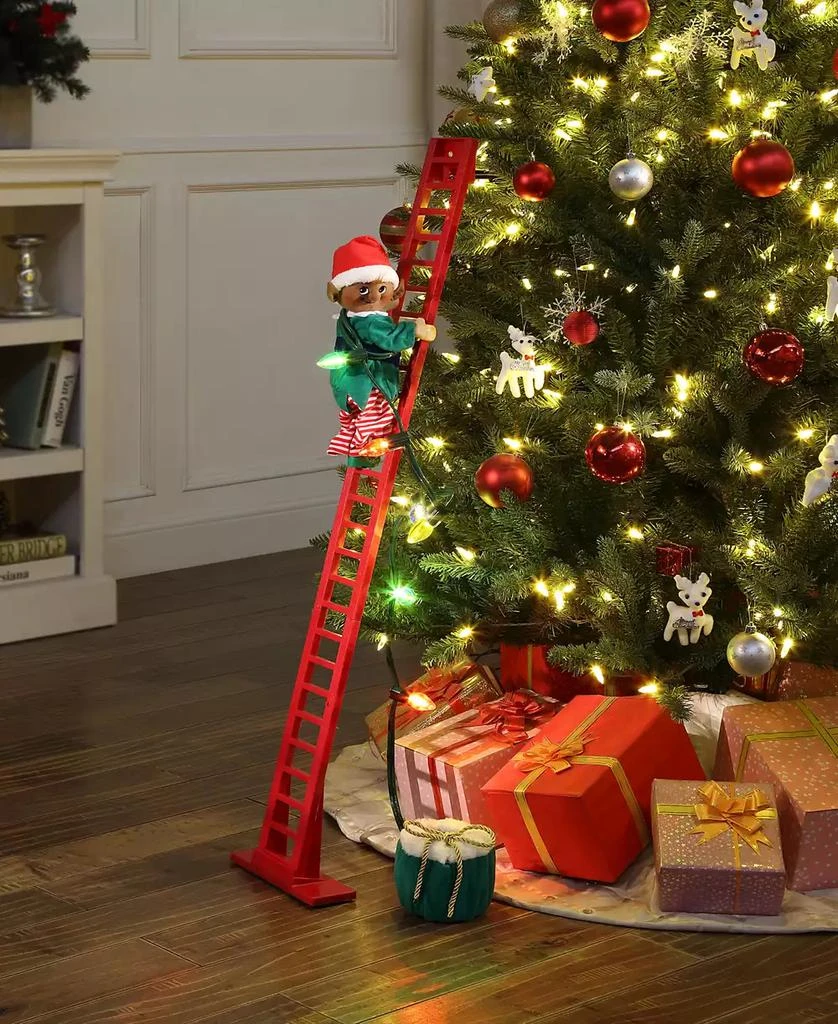 Mr. Christmas 43" Animated Super Climbing Black Elf 3