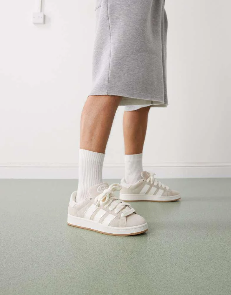 adidas gazelle silver green womens Unisex adidas Originals Campus OOS Shoes Grey main image 0
