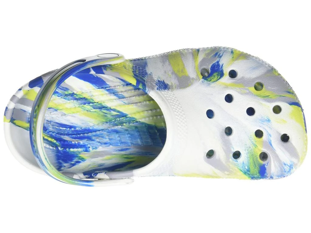 Crocs Kids Classic Marbled Tie-Dye Clog (Little Kid/Big Kid) 2