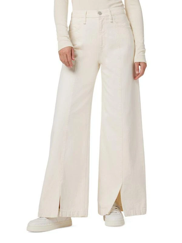 Hudson James High Rise Wide Leg Jeans 1