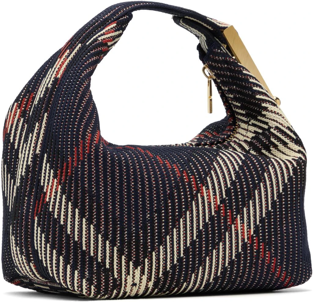 Burberry Navy Mini Peg Duffle Bag 3