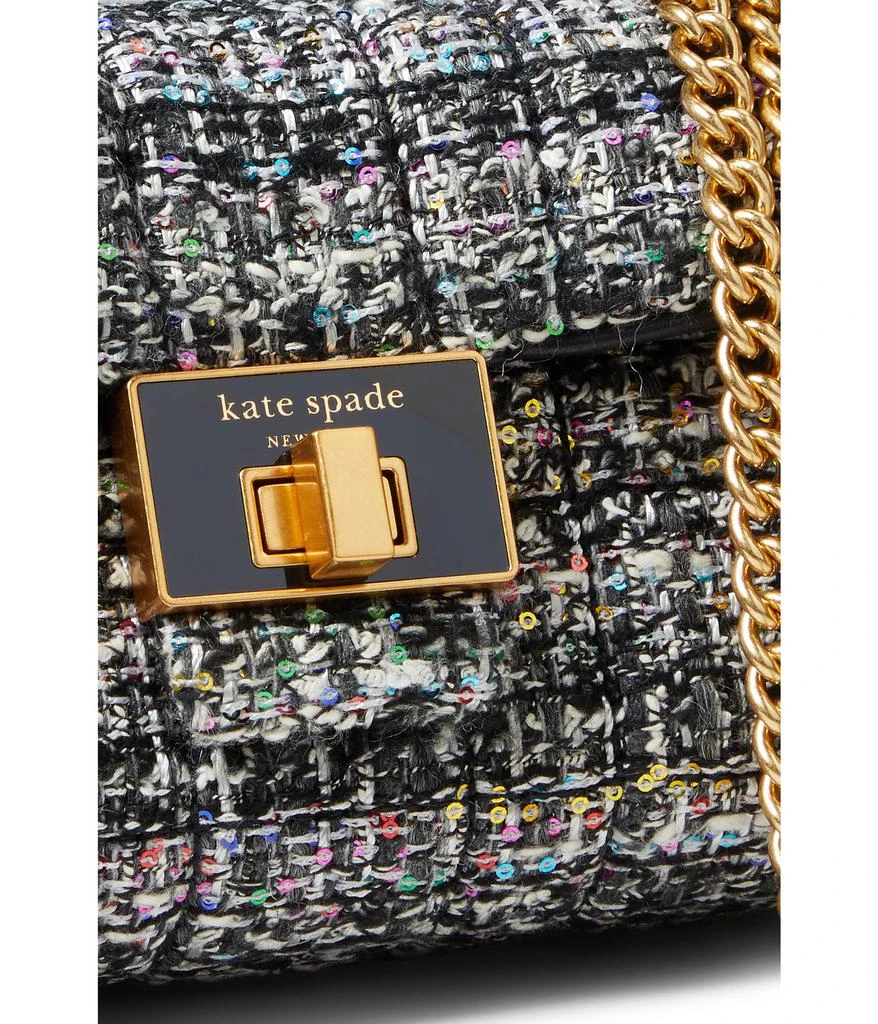 Kate Spade New York Evelyn Sequin Tweed Small Shoulder Crossbody 4