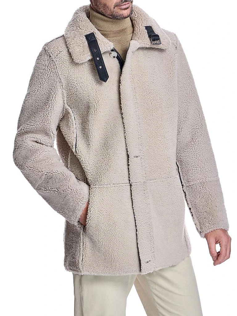 Maximilian Reversible Shearling Jacket 6