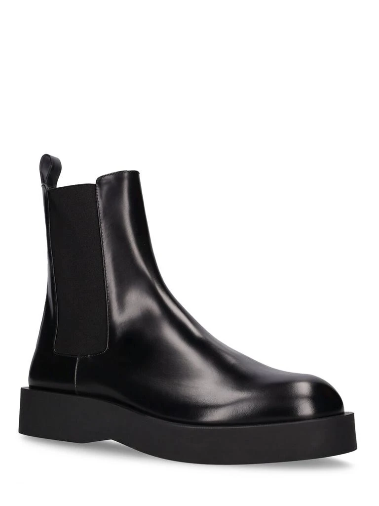 Jil Sander Leather Chelsea Boots 2
