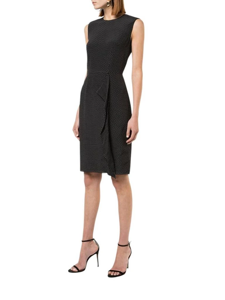 Paule Ka Paule Ka - Dotted Cascade Ruffle Sheath Dress 2
